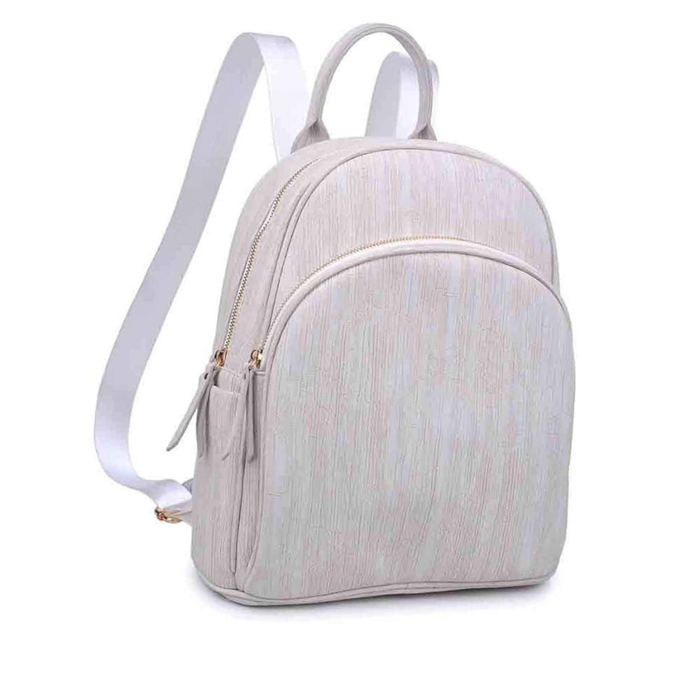 Moda Luxe Kenna Faux Leather Textured Backpack - Vegan Leather